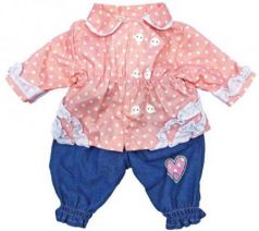 Одежда для кукол Mary Poppins "Кофточка и штанишки" 38-43см