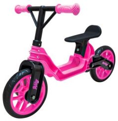 Беговел RT Hobby bike Magestic 10" розово-черный