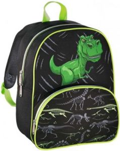 Дошкольный рюкзак HAMA Dino зеленый черный 00139099