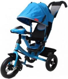 Велосипед Moby Kids Comfort AIR Car1 300/250 мм синий 641085