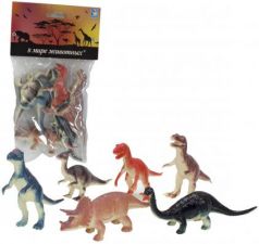 Набор фигурок 1Toy "В мире животных" - Динозавры 10 см
