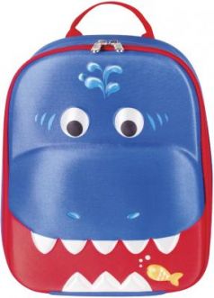 Рюкзак детский BRAUBERG с термоизоляцией, 1 отделение, для мальчиков, "Акула", 29х23х9 см, 227065