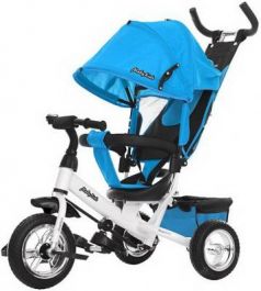 Велосипед Moby Kids Comfort 10"/8" голубой