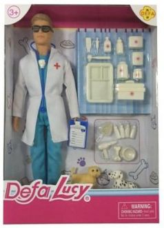 Кукла Defa Lucy Доктор-мужчина с аксесс. 61679