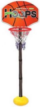 Стойка для игры в баскетбол, высота 35 см., диам. кольца 19,8 см., мяч 9 см,  кор.
