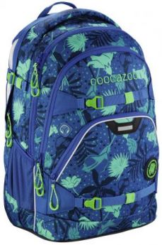 Школьный рюкзак светоотражающие материалы Coocazoo ScaleRale: Tropical Blue 30 л синий 00183609