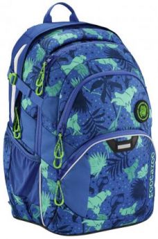 Школьный рюкзак светоотражающие материалы Coocazoo JobJobber2: Tropical Blue 30 л синий 00183622