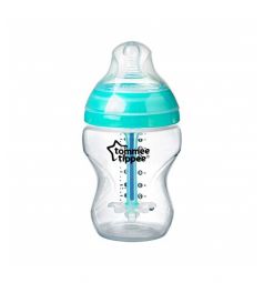 Бутылочка Tommee Tippee Advanced антиколиковая пластик с рождения, 260 мл, цвет: синий