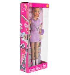 Кукла Defa Модница в фиолетовом платье 28 см