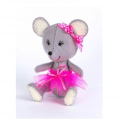 Набор для создания текстильной игрушки Перловка Мышка