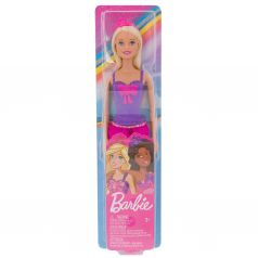 Кукла Barbie Сиреневый топ с розовым бантом