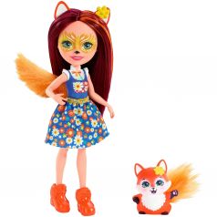 Кукла Enchantimals Felicity Fox Flick 15 см