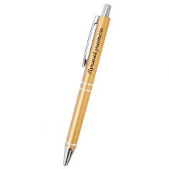 Ручка шариковая Be Happy Elegant Pen с надписью Лучший учитель