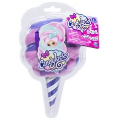 Коллекционная кукла Candylocks «Сахарная милашка» розово-фиолетовая 8 см