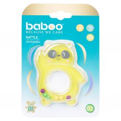 Погремушка Baboo Панда желтая