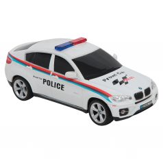 Машина на радиоуправлении BMW X6 Police (белая) Maxi Car