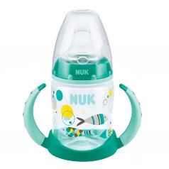 Бутылочка Nuk Disney First Choice полипропилен с 6 мес, 150 мл, цвет: бирюзовый