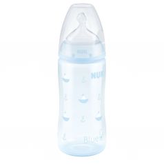 Бутылочка Nuk Baby Rose&Blue соска с отверствием М размер 1 полипропилен с рождения, 300 мл