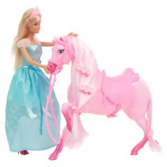 Игровой набор Anlily Кукла с лошадью 29 см