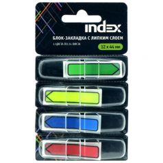 Блок-закладка с липким слоем 96 Index Стрелки, 4 цвета