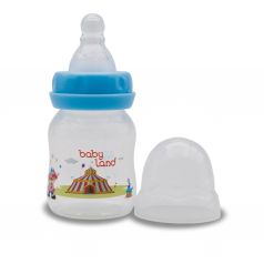 Бутылочка Baby Land, полипропилен, 0-6 мес, 80 мл