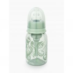 Бутылочка Happy Baby антиколиковая с ручками и силиконовой соской, полипропилен, с рождения, 120