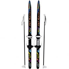 Подростковые лыжи с палками Олимпик Ski Race (120/95 см)