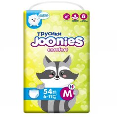 Трусики-подгузники Joonies Comfort, р. 3, 6-11 кг, 54 шт