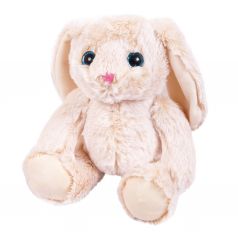 Мягкая игрушка Abtoys Кролик 18 см цвет: бежевый