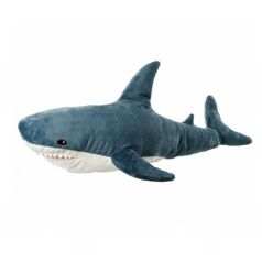 Мягкая игрушка-подушка Акула 60 см (Синяя)