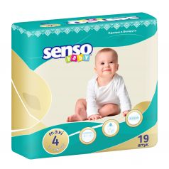 Подгузники Senso Baby (7-18 кг) шт.