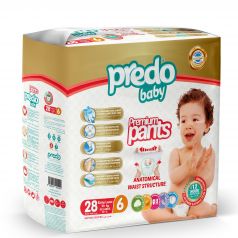 Подгузники-трусики Predo Predo baby для ежедневного использования, р. 2X Large, 15+, 28 шт