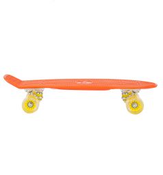 Скейтборд Leader Kids S-2206E, цвет: оранжевый