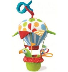 Развивающая игрушка-погремушка Yookidoo Попугай на воздушном шаре