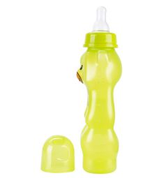 Бутылочка Бусинка пластик, 250 мл, цвет: сататовая