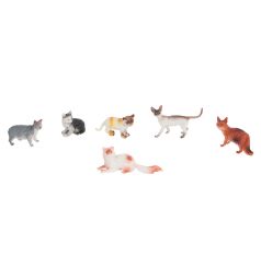 Игровой набор Играем Вместе Диалоги о животных Кошки 6 шт