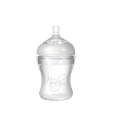 Бутылочка Nuby с диспенсером полипропилен с рождения, 150 мл, цвет: белый