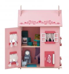 Дом для кукол Paremo Милана с мебелью 65 см
