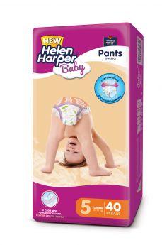 Подгузники-трусики Helen Harper Baby Junior (12-18 кг) 40 шт.