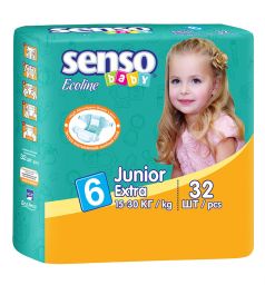 Подгузники Senso Baby Ecoline (15-30 кг) 32 шт.
