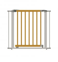 Ворота безопасности Clippasafe CL132 (73-96 см), цветсеребро