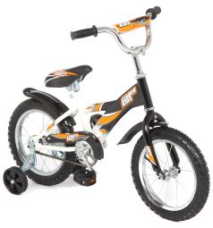 Велосипед Leader Kids G14BD622, цвет: белый/черный