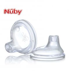 Носик Nuby Natural Touch для бутылочек, цвет: прозрачный