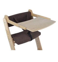 Комплект Конёк-Горбунёк столик на стул и ограничитель, цвет: береза/шоколад