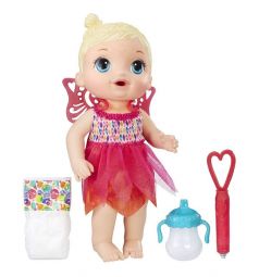 Кукла Baby Alive Малышка-фея пьет и писает 30 см