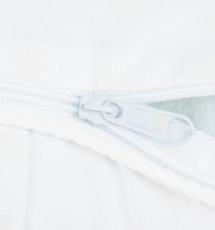 Подушка Smart-textile Валик-мах длина по внешнему краю 190 см, цвет: белый
