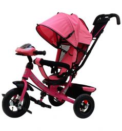 Трехколесный велосипед Sweet Baby Mega Lexus Trike 8/10 Air Music bar, цвет: pink