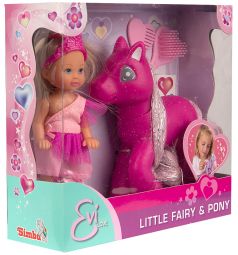 Кукла Evi с малиновой пони