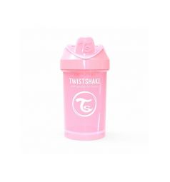 Поильник Twistshake Crawler cup, цвет: розовый