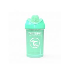 Поильник Twistshake Crawler cup, цвет: зеленый